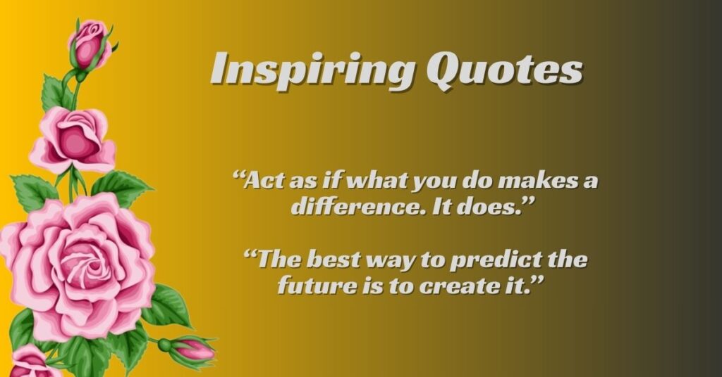 Inspiring Quotes