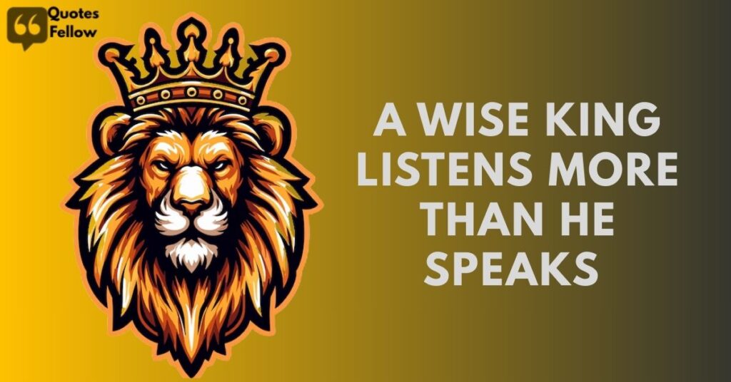Powerful Royal Quotes
