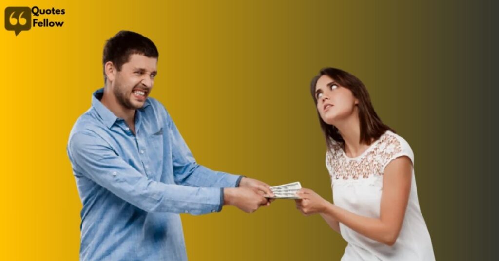 money spoils relationship quotes