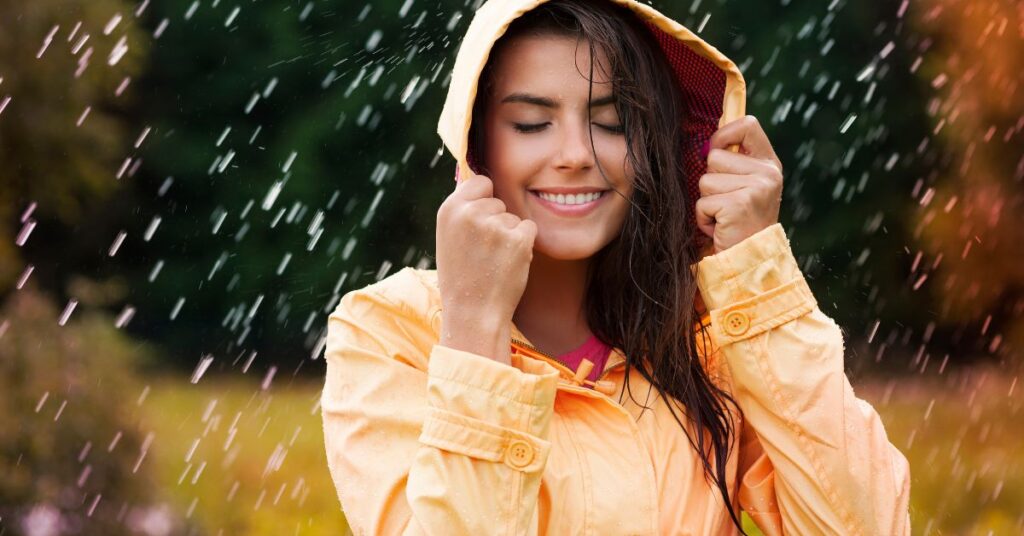 cute rain quotes short