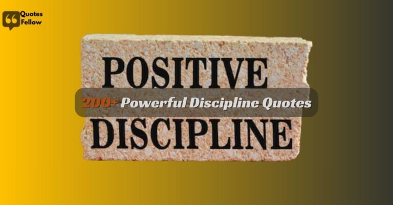 discipline quotes
