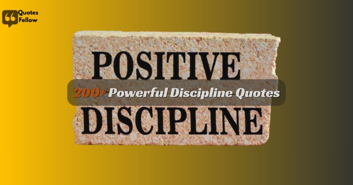 discipline quotes